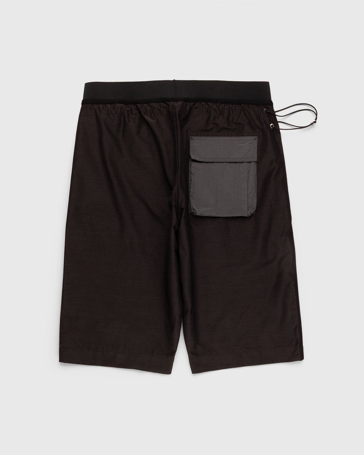Arnar Mar Jonsson – Hraun Work Short Charcoal - Shorts - Brown - Image 2