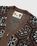 Patta – Wall Flower Knitted Zip Cardigan Chestnut/Dark Gull Grey - Knitwear - Brown - Image 3