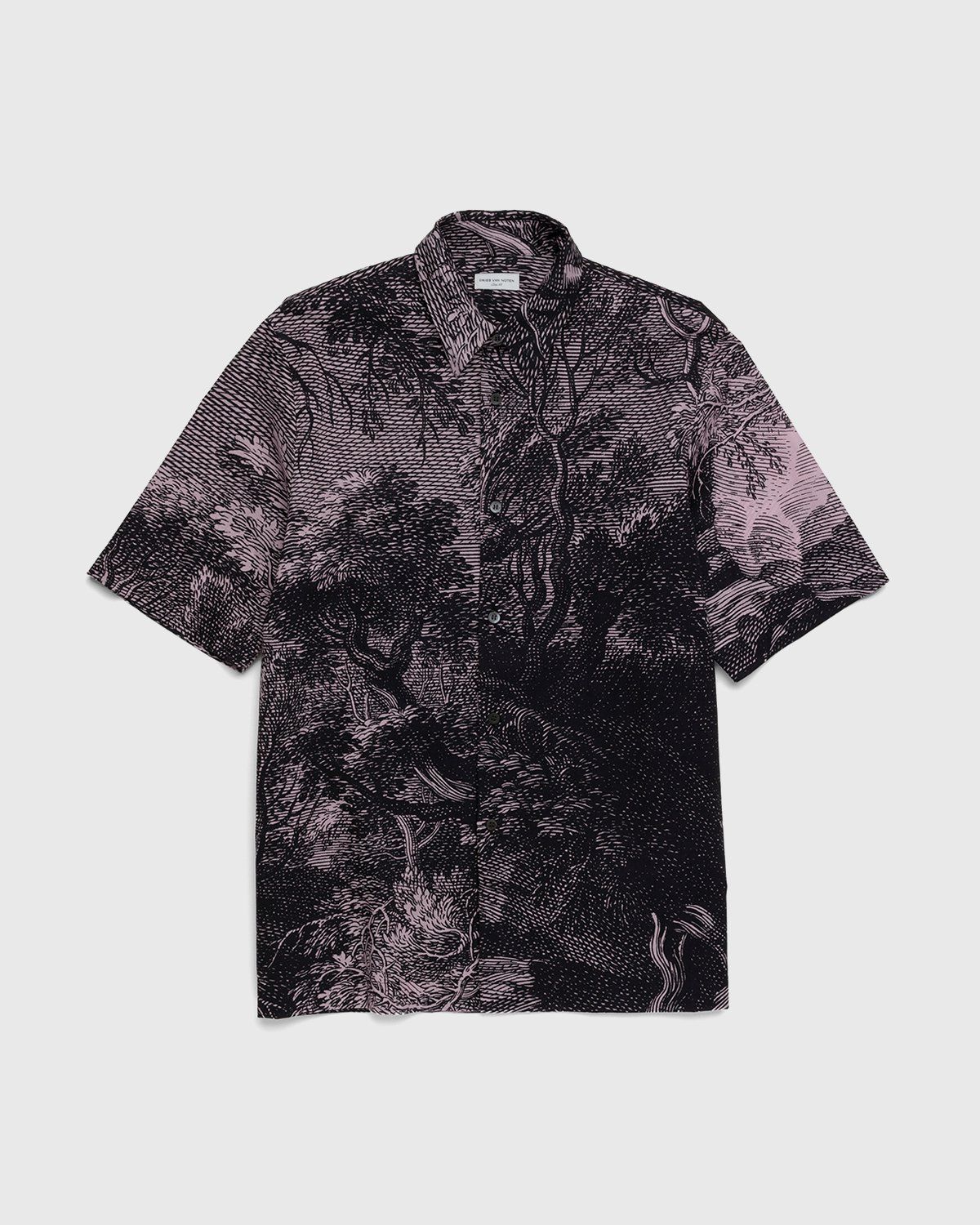 Dries van Noten – Clasen Shirt Pink - Shirts - Pink - Image 1