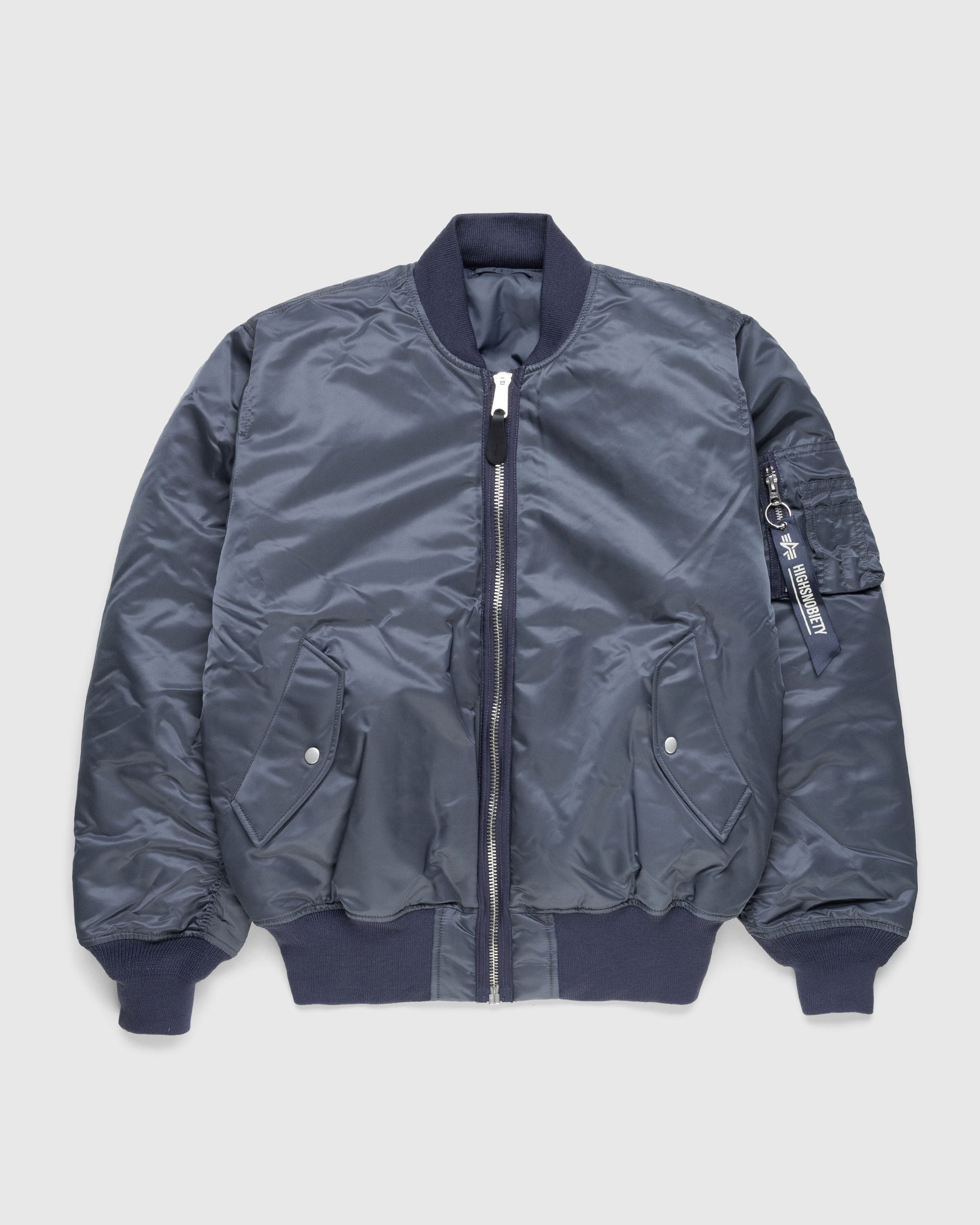 Alpha Industries x Highsnobiety – MA-1 Bomber Steel Navy