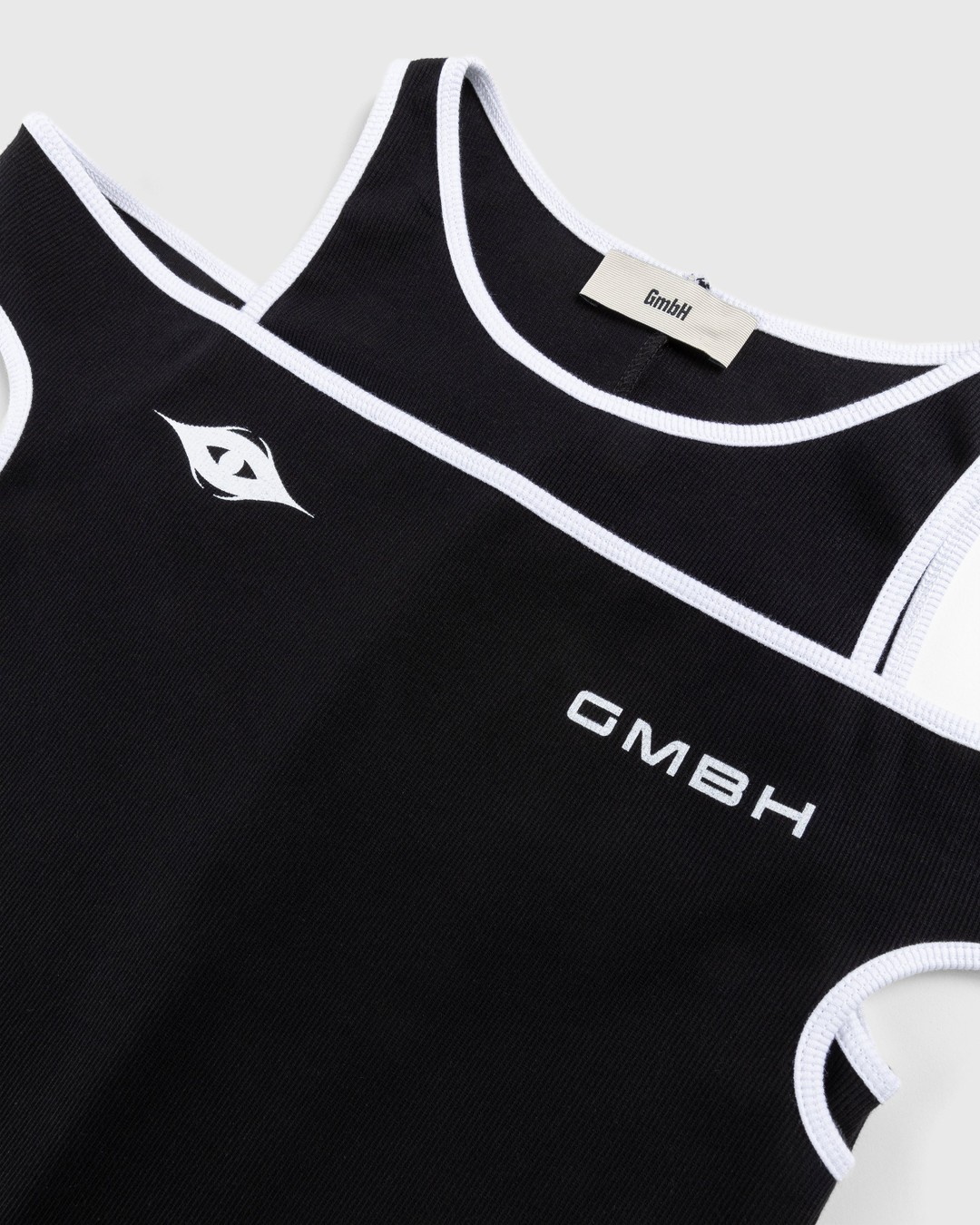 GmbH – Deron Tank Black/White - Tops - Black - Image 4