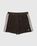 Adidas x Wales Bonner – Cotton Blend Shorts Dark Brown
