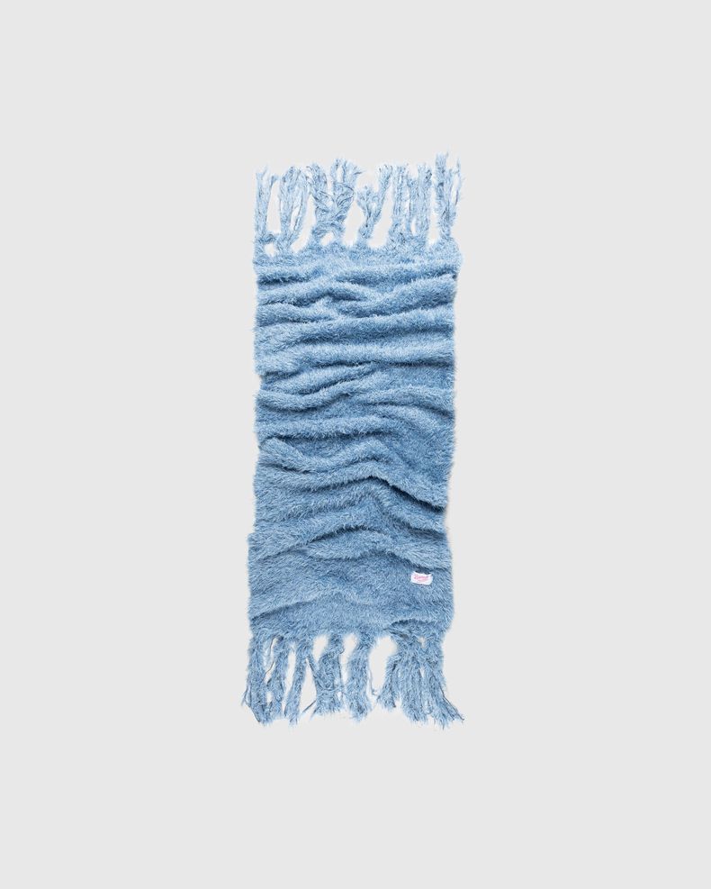 Fluffy Scarf Azure