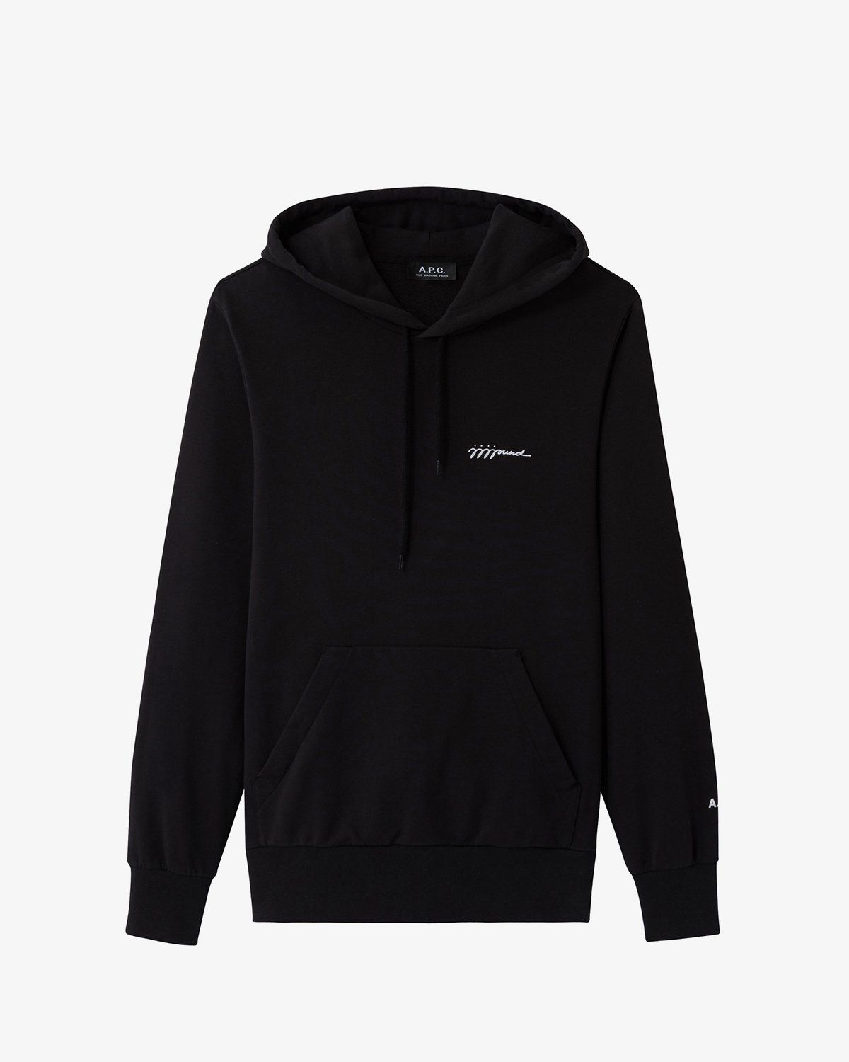 A.P.C. x JJJJound – Hoodie Justin Black | Highsnobiety Shop