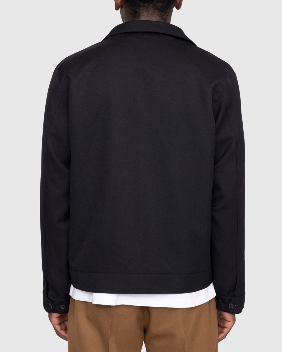 Highsnobiety – Wool Blend Garage Jacket Black - Outerwear - Black - Image 5