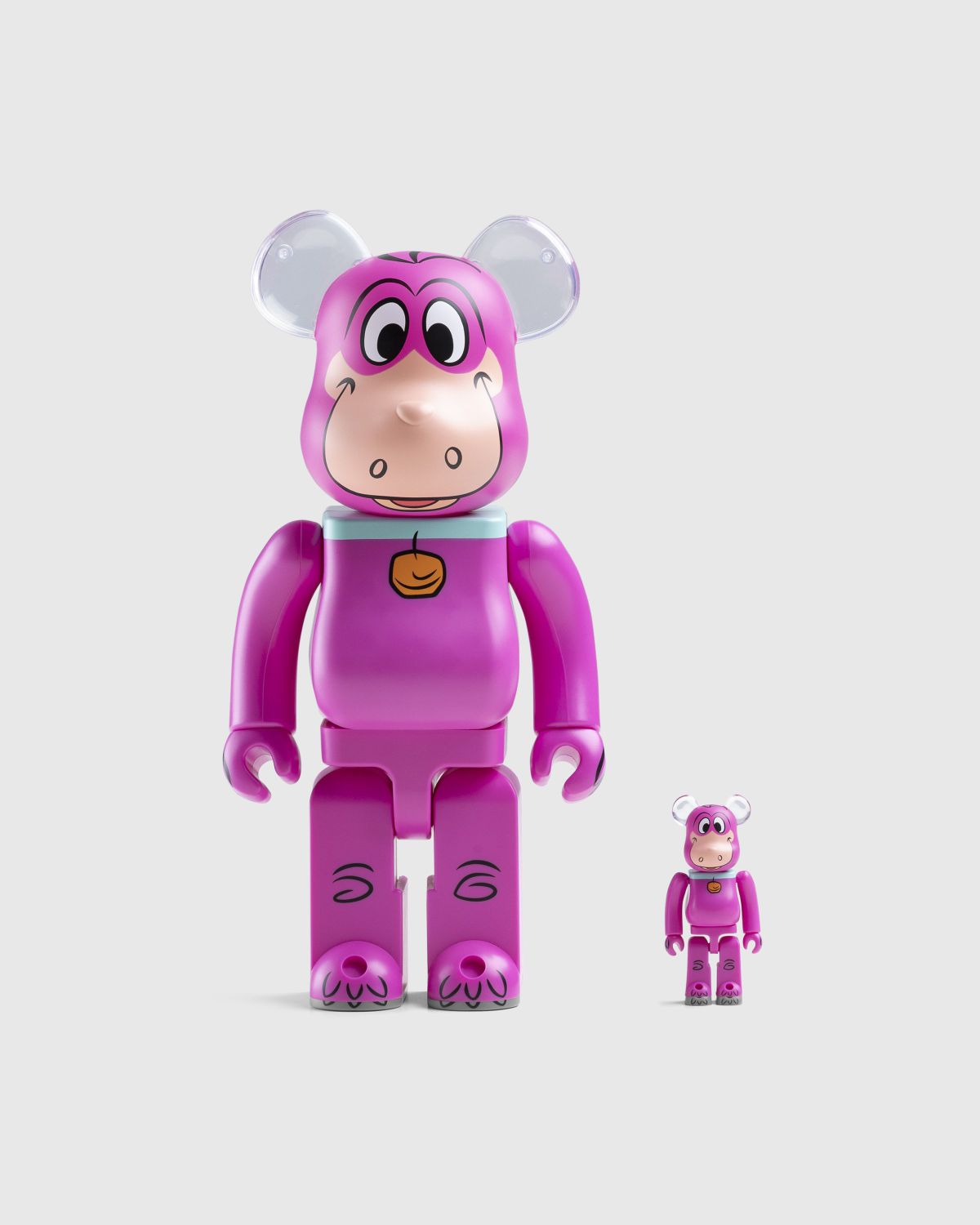 Medicom – Be@rbrick Dino 100% and 400% Set Pink - Toys - Pink - Image 1