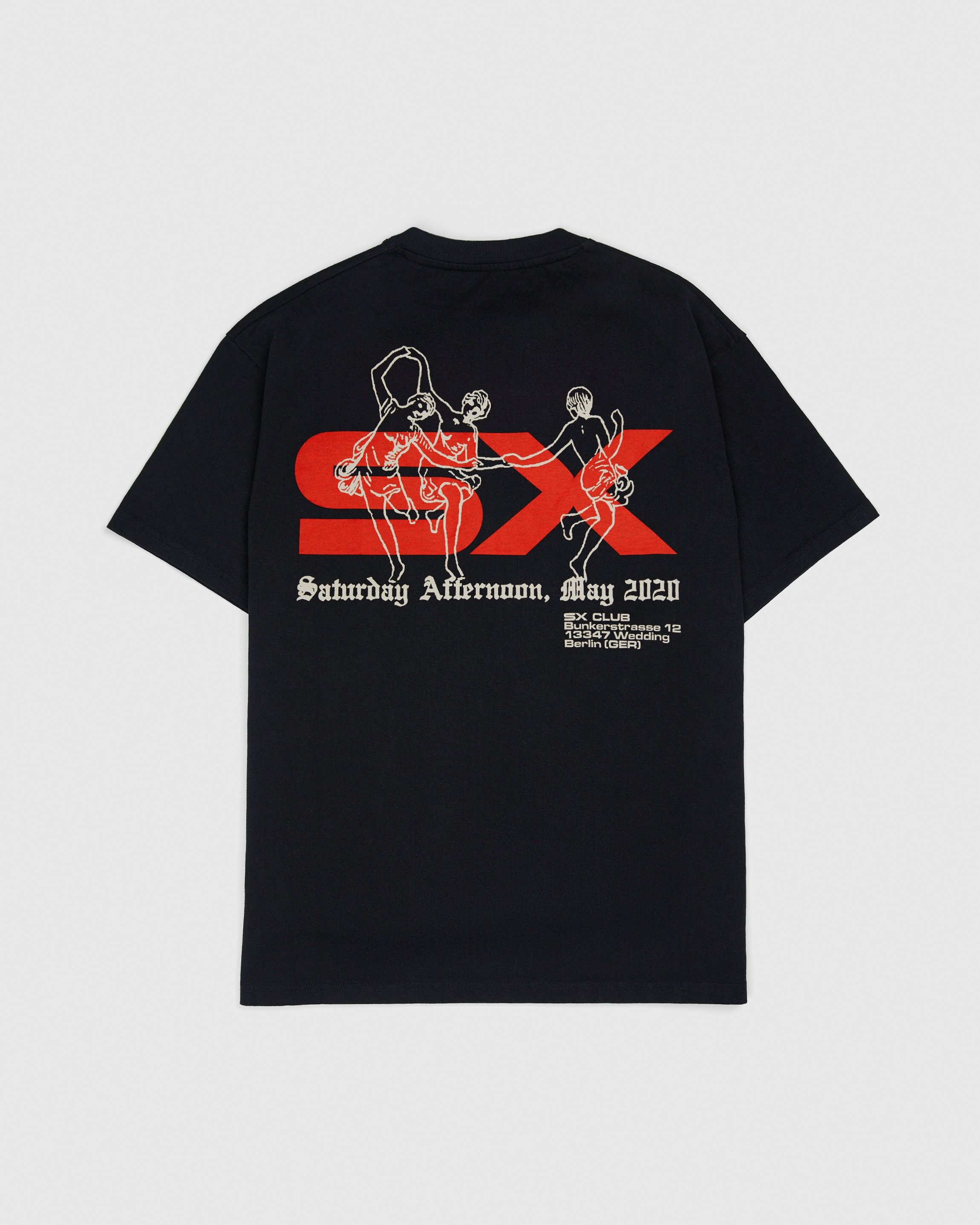 Highsnobiety – This Never Happened Dance Clubs T-Shirt Black - Tops - Black - Image 1