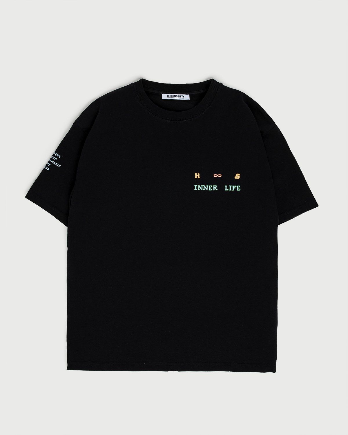 Highsnobiety – Inner Life T-Shirt Black - T-shirts - Black - Image 4