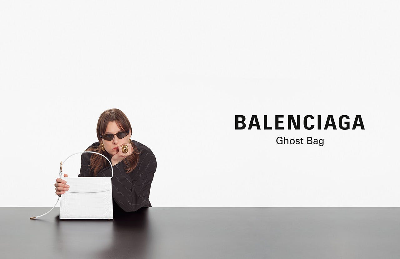 Balenciaga's SS20 campaign for accessories