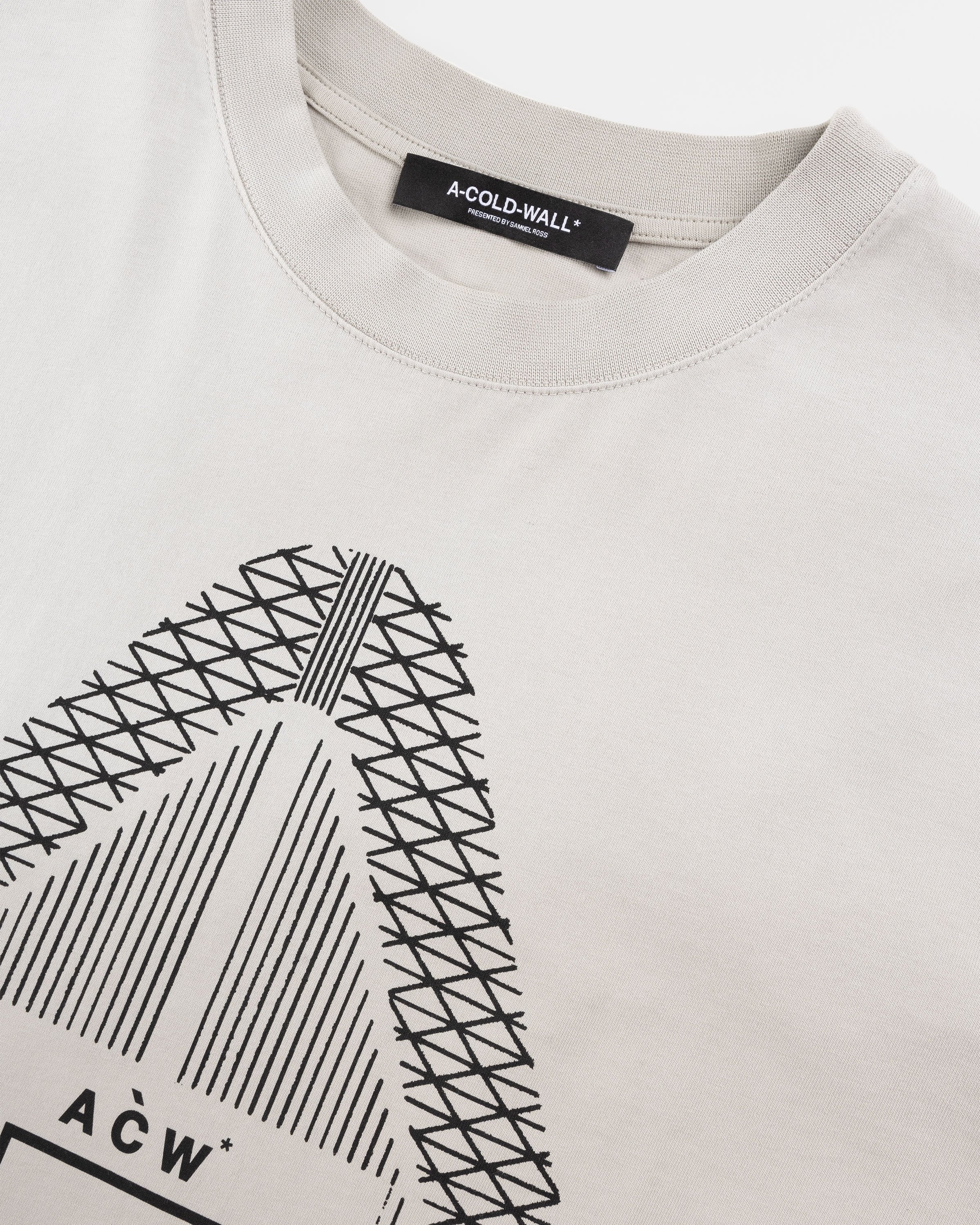 A-Cold-Wall* – Gradient T-Shirt Light Grey - T-shirts - Grey - Image 6