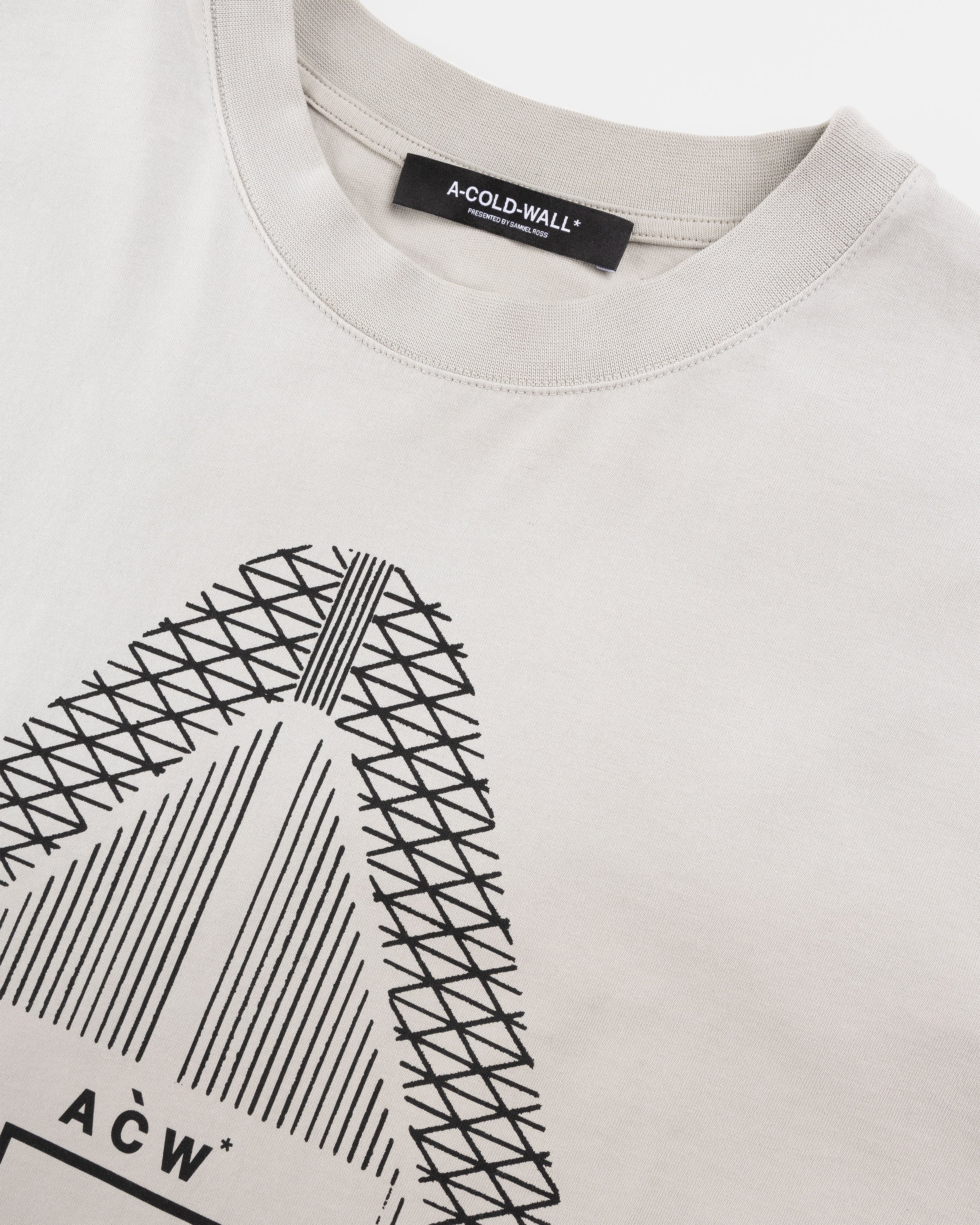 A-Cold-Wall* – Gradient T-Shirt Light Grey - Tops - Grey - Image 6