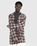 Maison Margiela – Oversized Check Wool Button-Down Shirt Multi - Shirts - Pink - Image 2