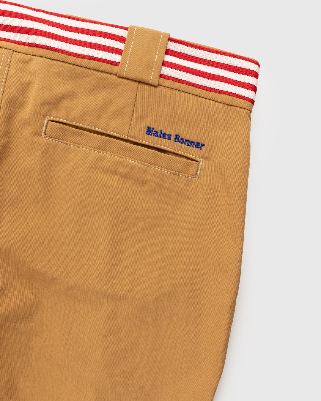 Adidas x Wales Bonner – WB Chino Pants Mesa Brown - Pants - Yellow - Image 5
