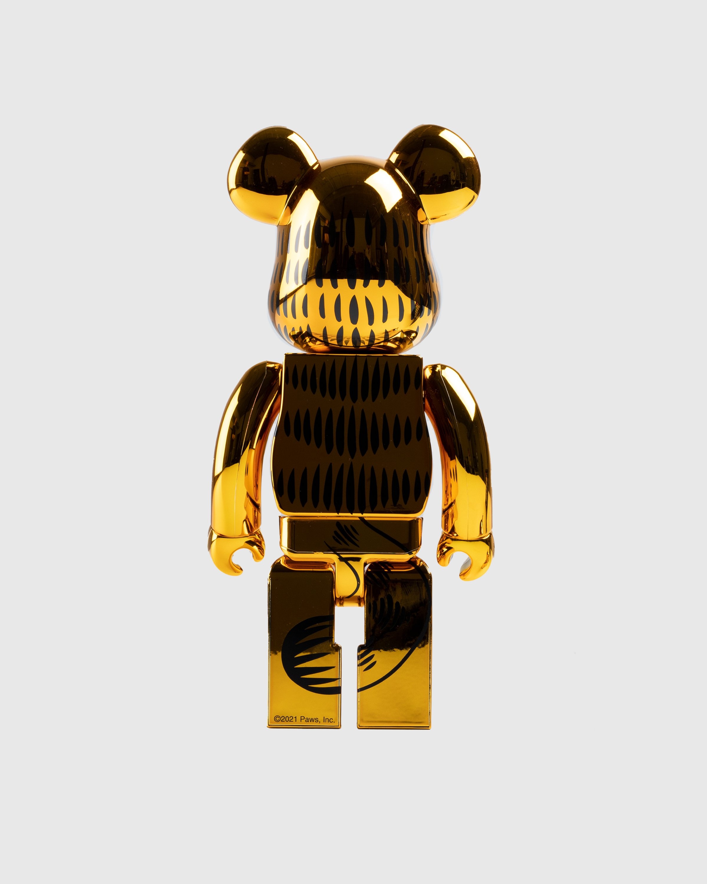 Medicom – Be@rbrick Garfield 1000% Gold Chrome | Highsnobiety Shop