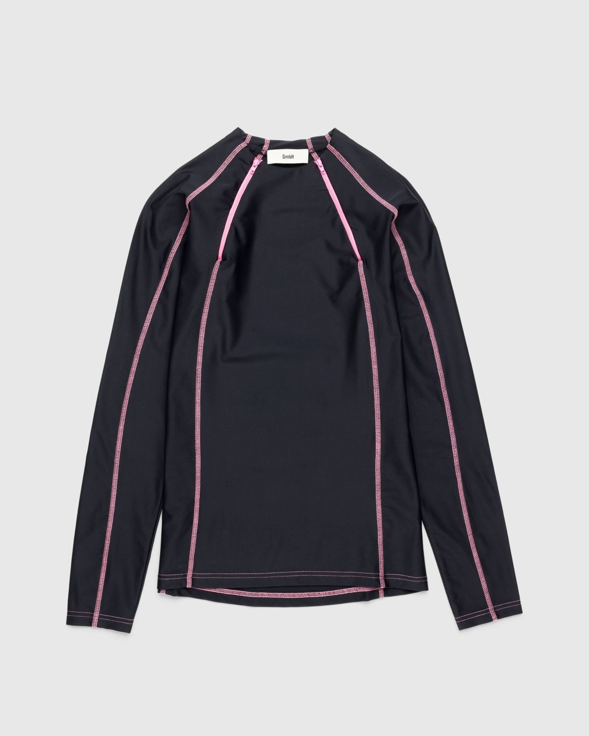 GmbH – Ande Recycled Jersey Black - Longsleeves - Black - Image 1