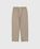 Contrast Stitch Pants Beige