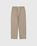 Contrast Stitch Pants Beige