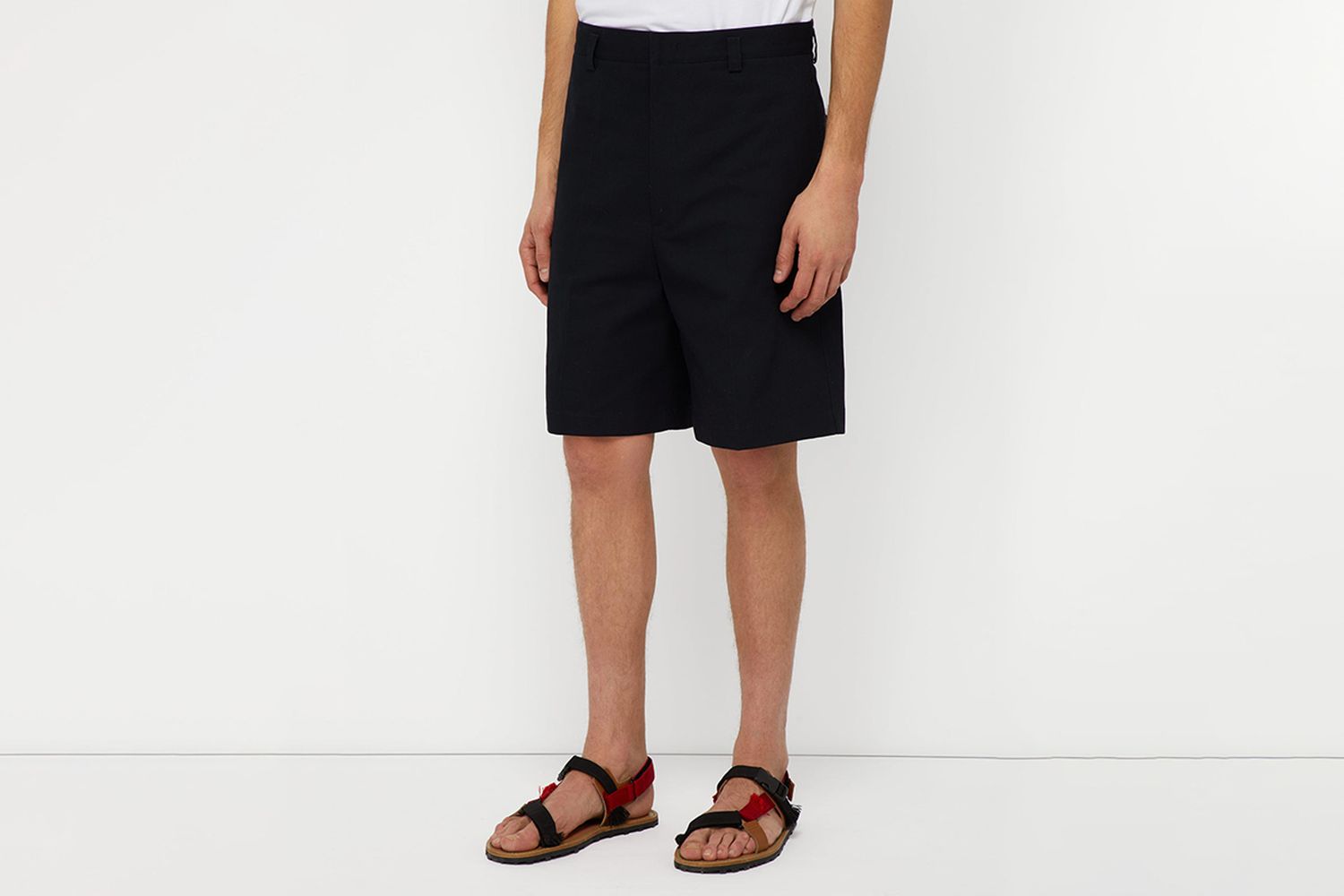Sebastian Mid-Rise Cotton-Blend Shorts