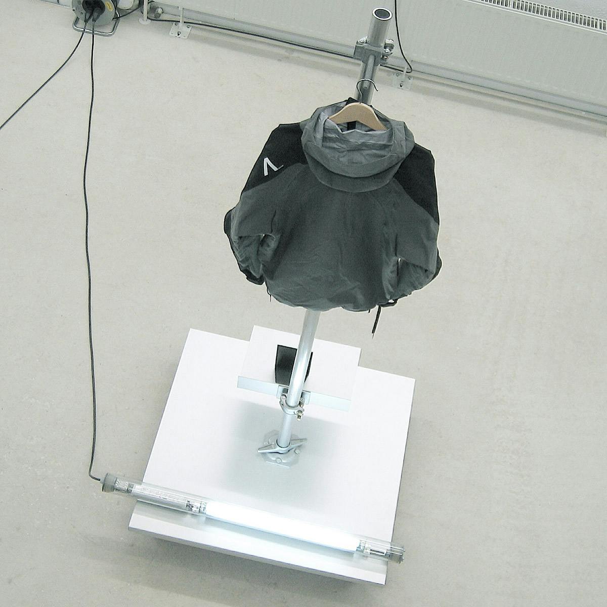 GT-J5 jacket, shot in ACRONYM's old Munich office (2004)