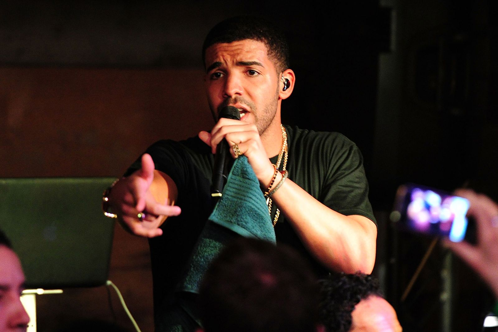 Drake performs At The Bing Bar - 2012