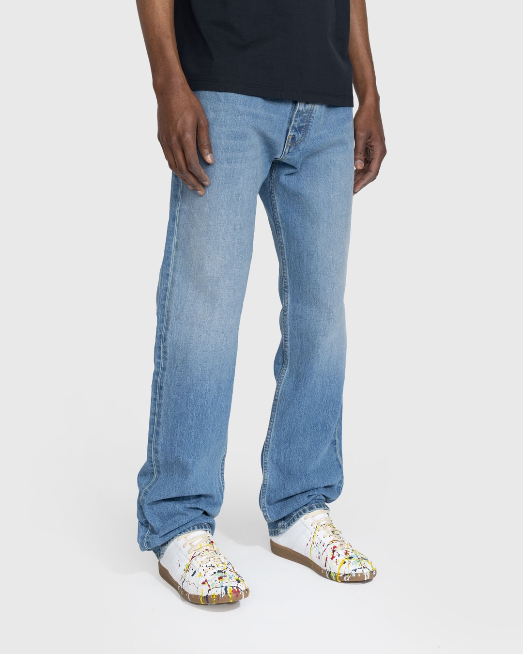 Maison Margiela – Straight Leg Jeans Blue - Pants - Grey - Image 2