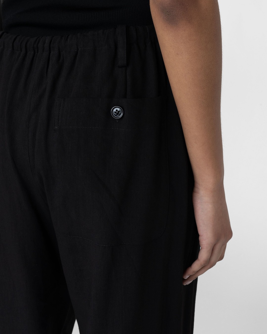 Dries van Noten – Penny Pants Black - Pants - Black - Image 6