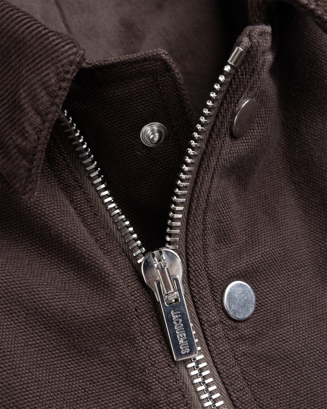 JACQUEMUS – Le Blouson Trivela Dark Brown - Outerwear - Brown - Image 5