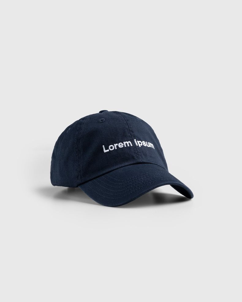 HO HO COCO – Lorem Ipsum Cap Blue 