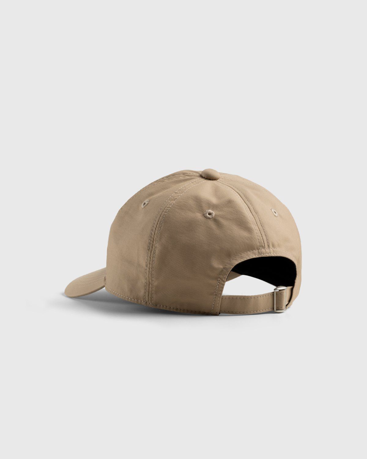 Highsnobiety – Cotton Nylon "H" Logo Cap Beige - Hats - Beige - Image 3