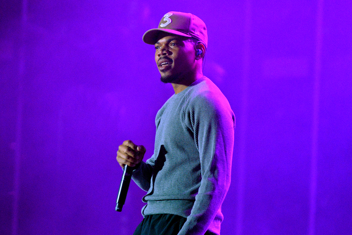 Chance the Rapper performs on stage during Rolling Loud