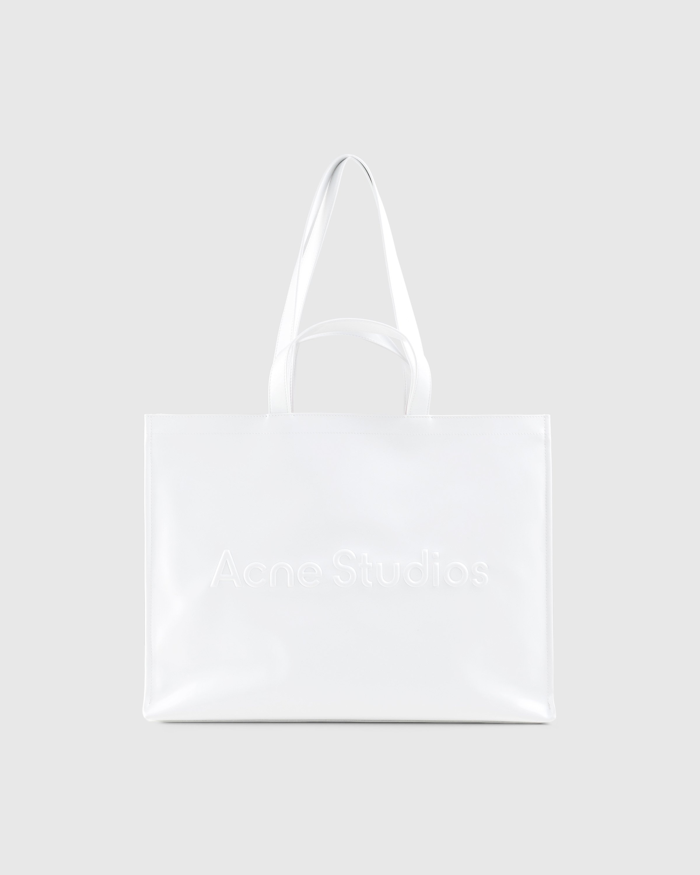 Acne Studios – East-West Tote Bag White - Bags - White - Image 1