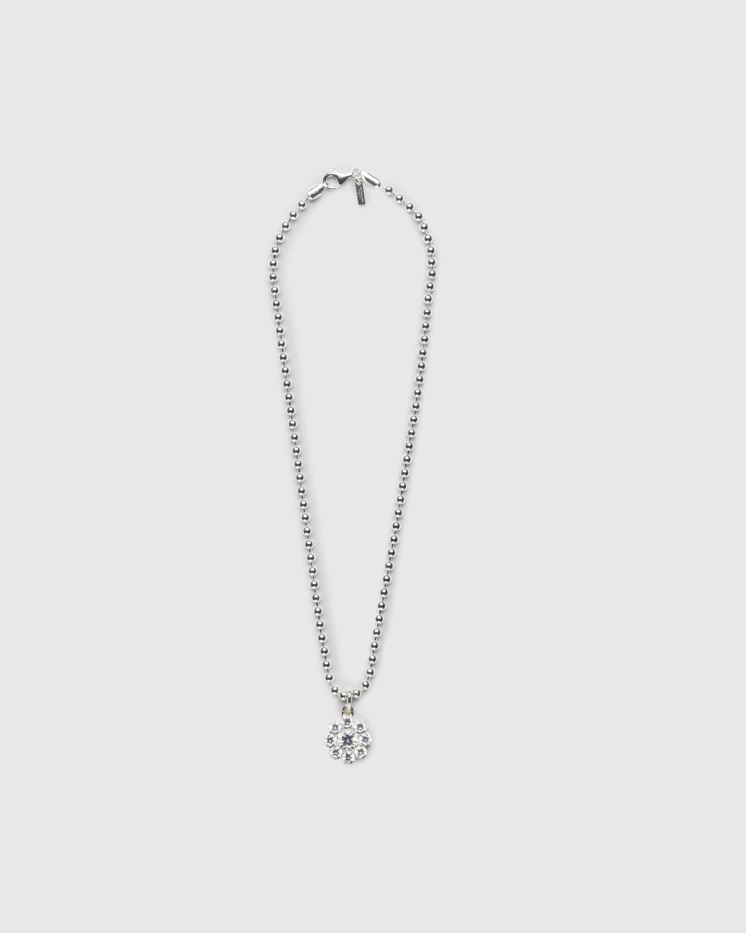 Hatton Labs – Daisy Pendant Necklace Silver/White - Jewelry - Multi - Image 1