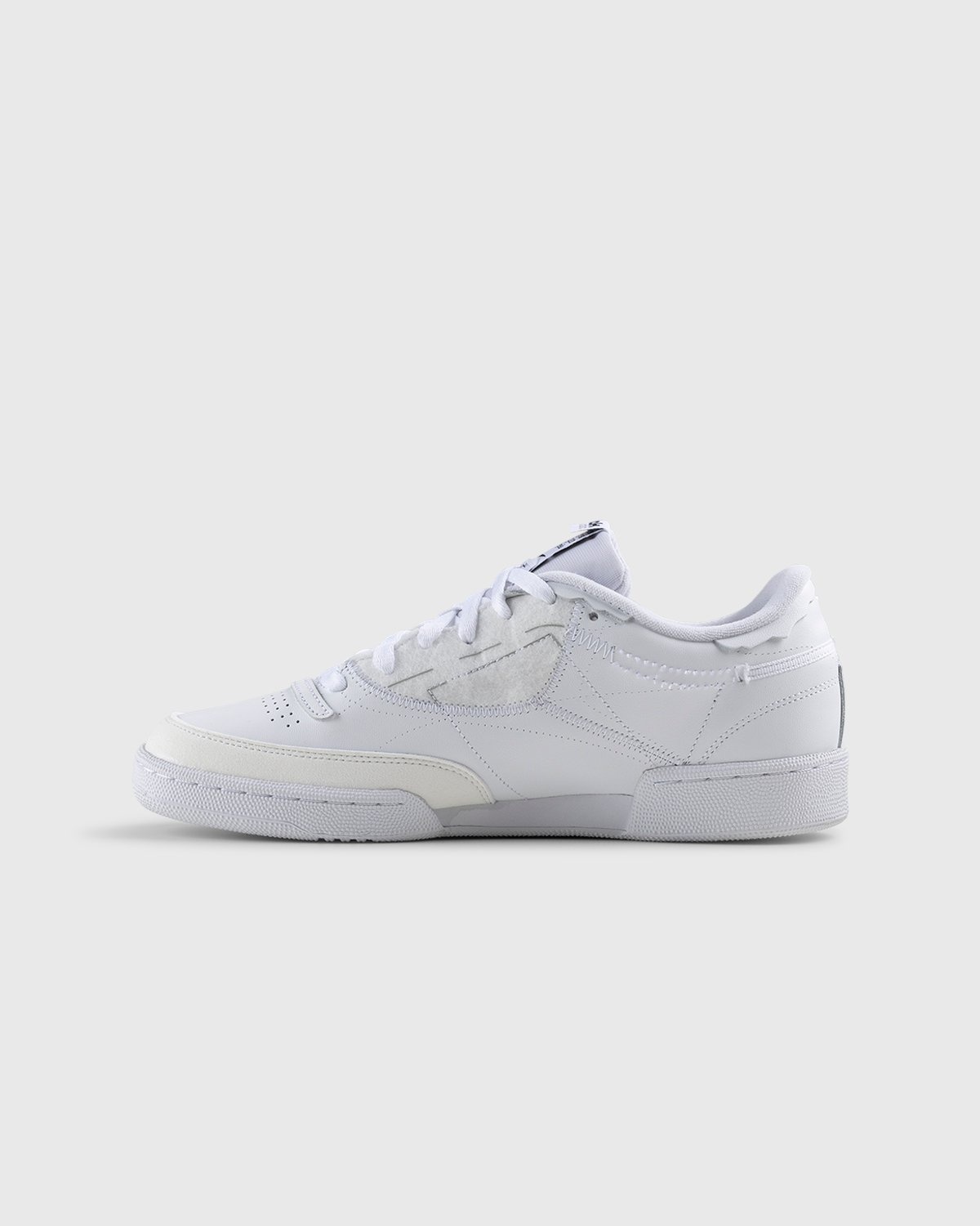 Maison Margiela x Reebok – Club C Memory Of Footwear White/Black/Footwear White - Low Top Sneakers - White - Image 2