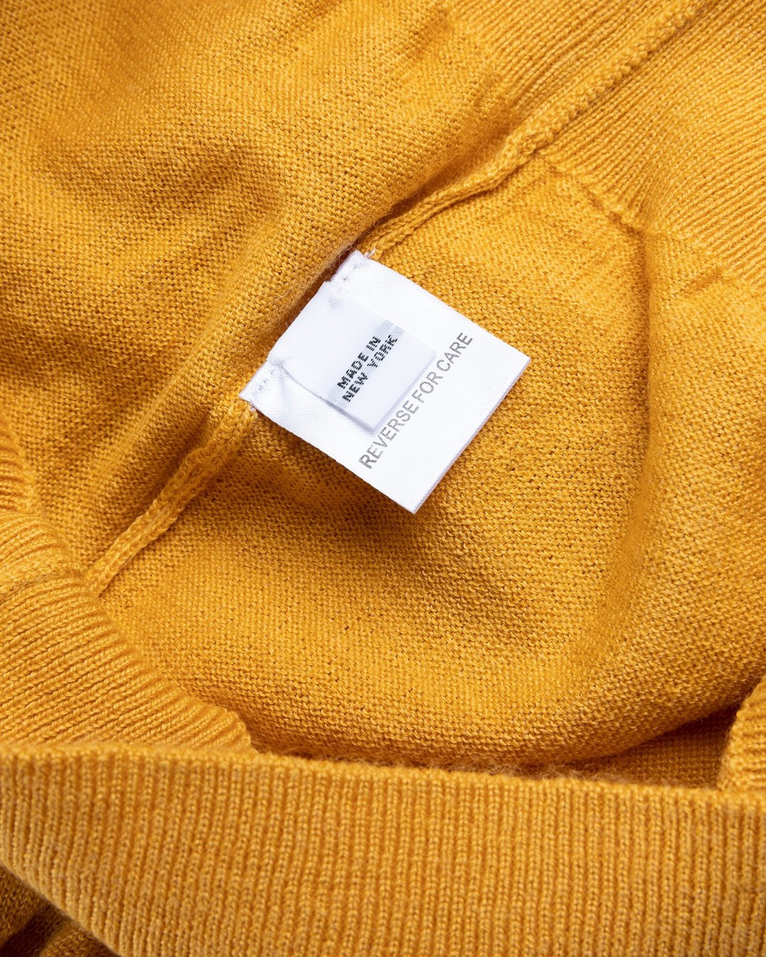 Winnie New York – Crew Sweater Mustard - Knitwear - Yellow - Image 5