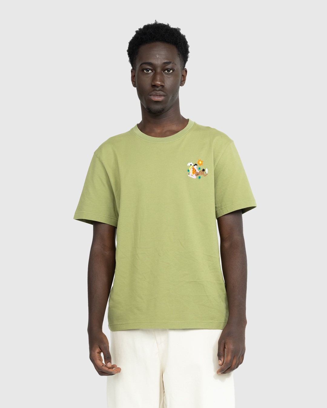 Carne Bollente – Yabba-Dabba-Do Me T-Shirt Khaki - Tops - Green - Image 5