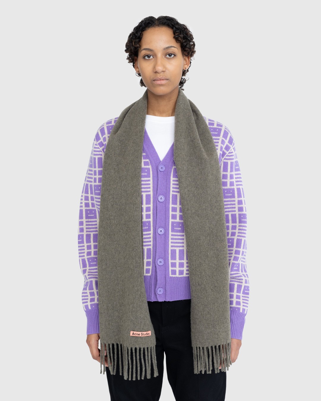 Acne studios narrow scarf hotsell