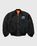 Highsnobiety – Berlin Berlin Embroidered Vintage MA-1 Black - Outerwear - Black - Image 2