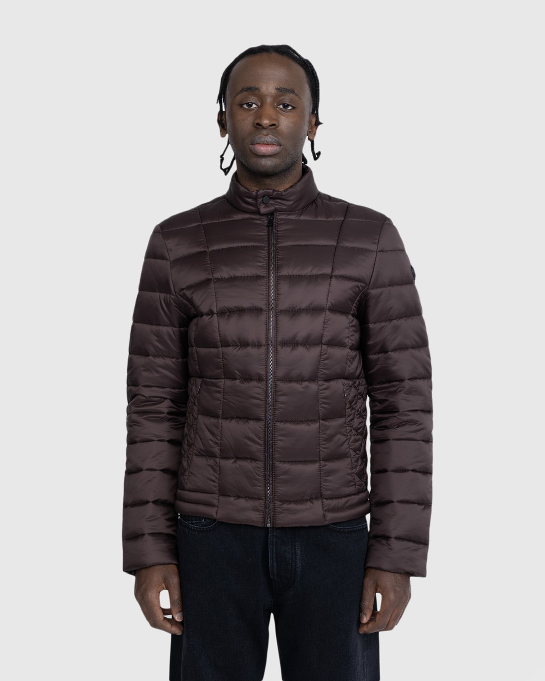 Trussardi – Quilted Jacket Matt Nylon - Outerwear - Green - Image 2