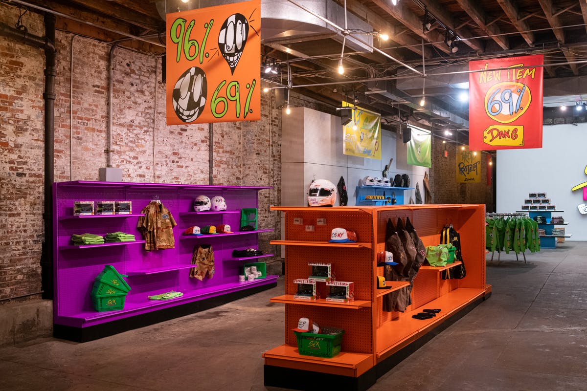 chrome hearts sex records new york pop up store collection inside look