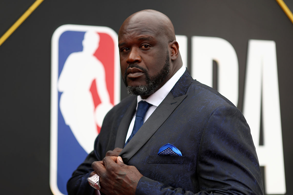 Shaquille O'Neal attends the 2019 NBA Awards