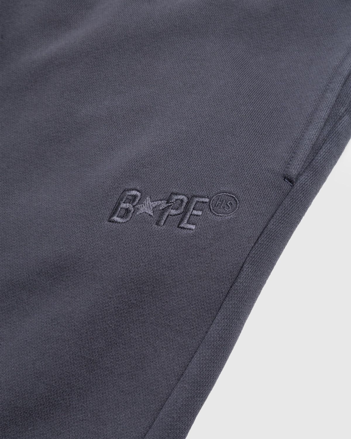 BAPE x Highsnobiety – Heavy Washed Sweat Pants Charcoal - Pants - Grey - Image 7