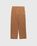 Washed Heavy Canvas Pants Brown