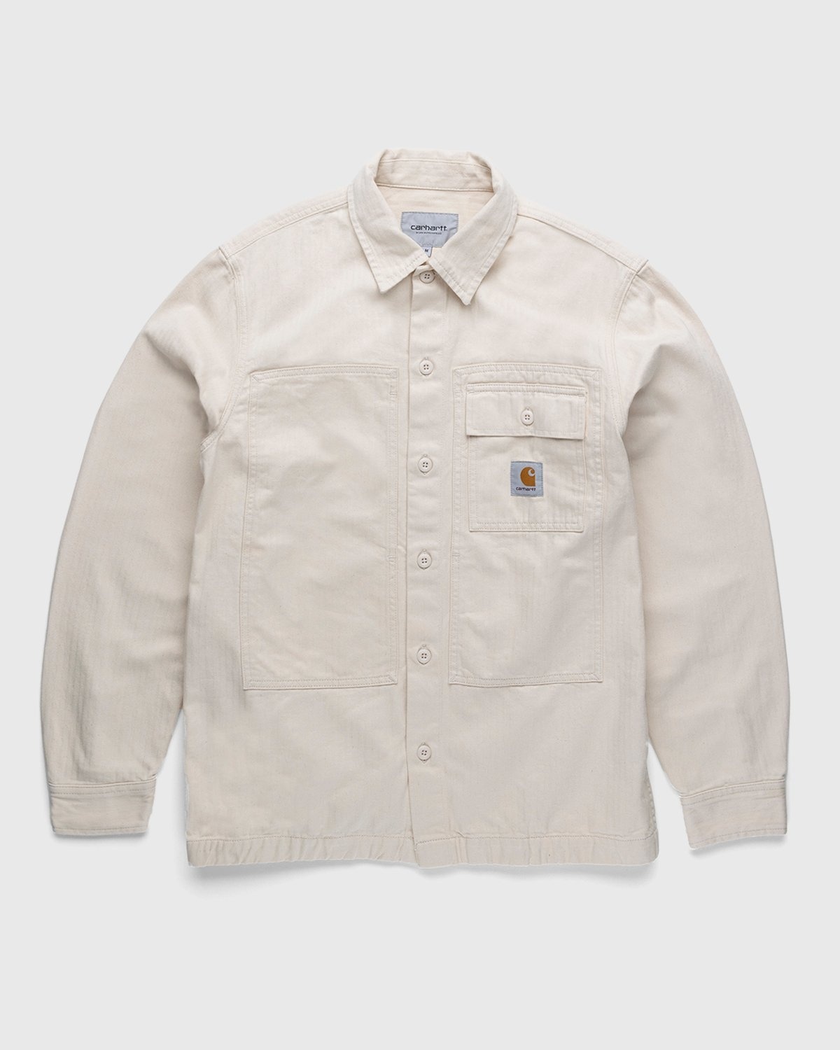 Carhartt WIP – Charter Shirt Natural - Shirts - Beige - Image 1