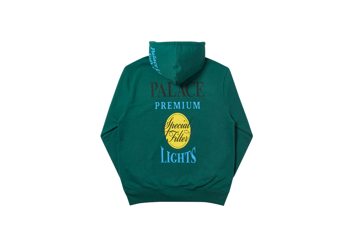 Palace 2019 Autumn Hood Blender green back