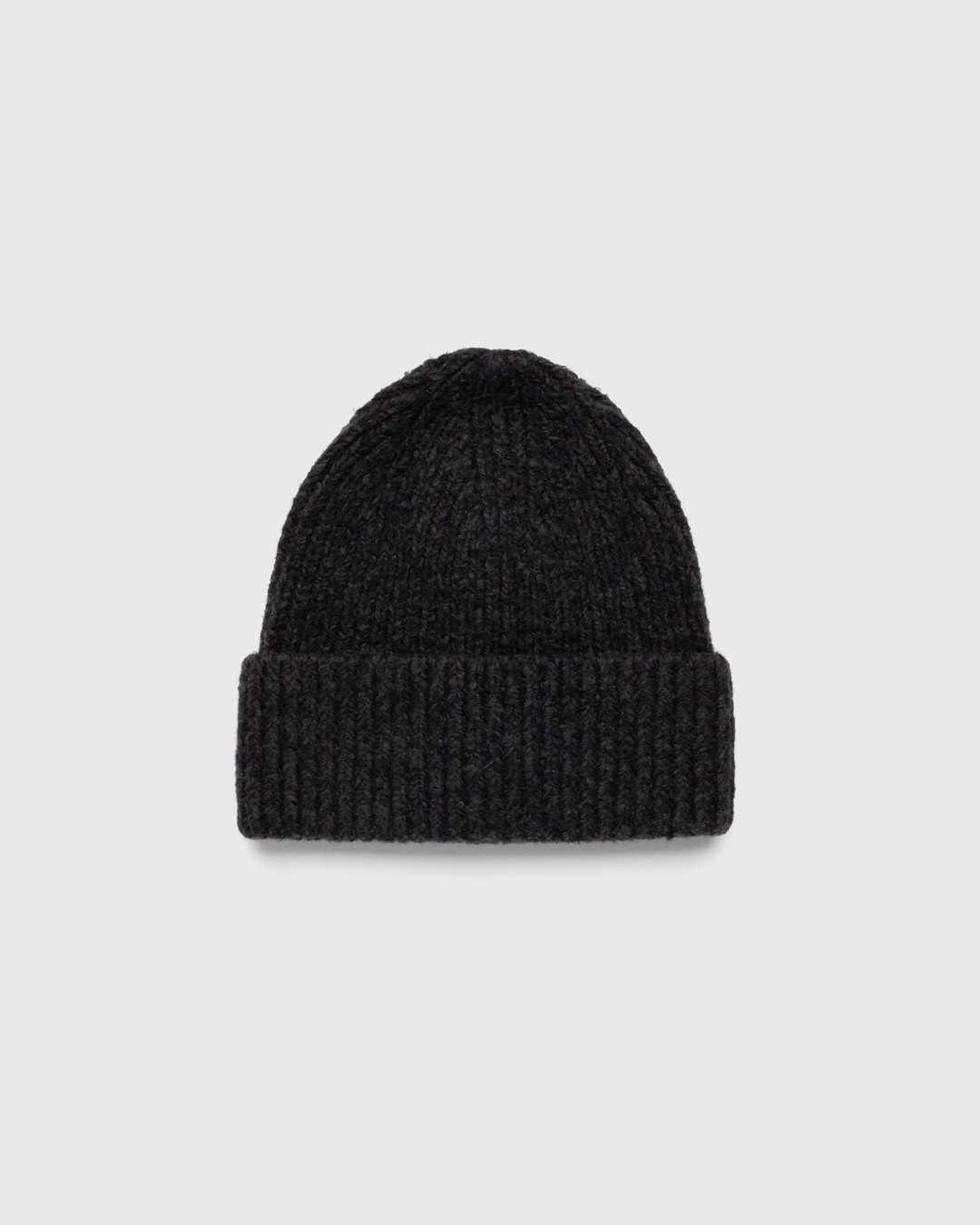 Acne Studios – Ribbed Wool Beanie Grey - Hats - Grey - Image 1