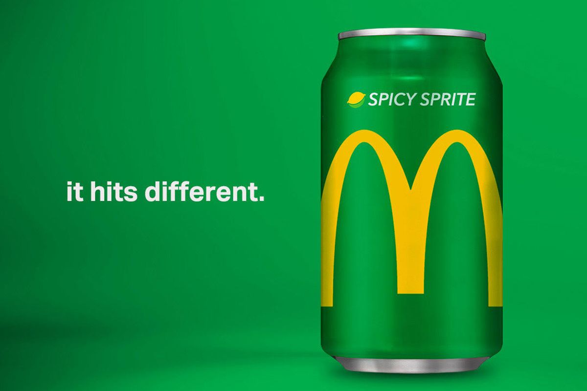 McDonald's 'Spicy' Sprite Can Joke Results in Internet Reactions
