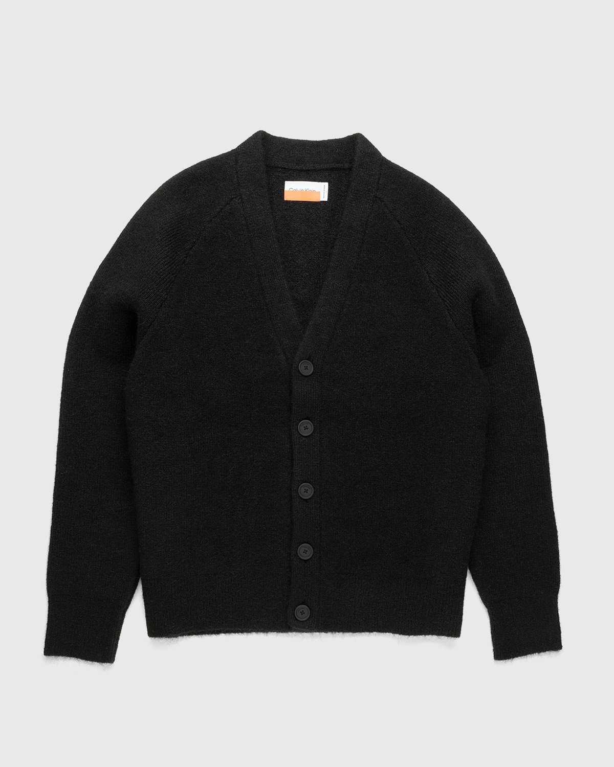 Heron Preston x Calvin Klein Mens Oversized Cardigan Black