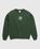 Highsnobiety – Logo Fleece Staples Crew Campus Green - Sweats - Green - Image 1