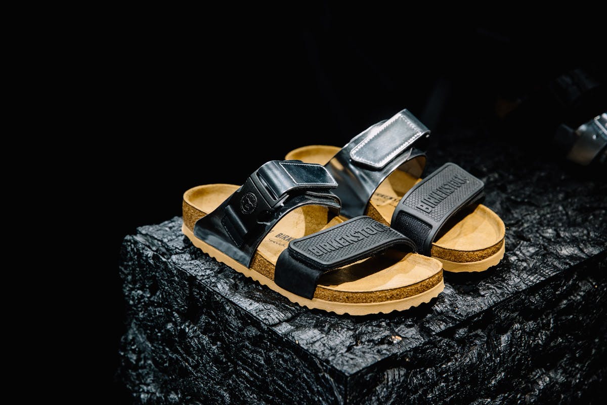 Rick Owens & Birkenstock Look at the Footwear