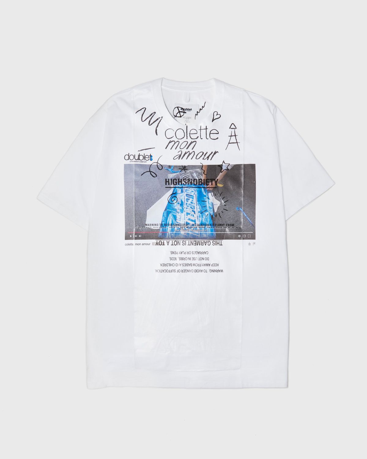 Colette Mon Amour – Doublet T-Shirt - T-Shirts - White - Image 1